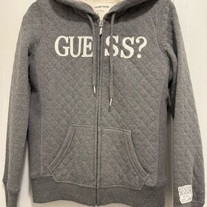 Guess Cream Fleece Jacket